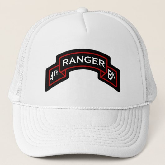 4e Bn, 75e Ranger Regiment - Luchtvaartscrol Trucker Pet (Voorkant)
