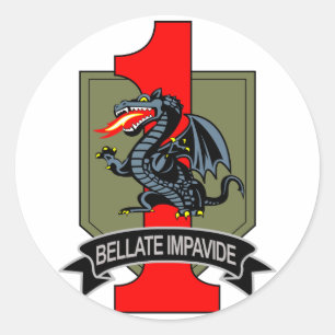 4e brigade ronde sticker