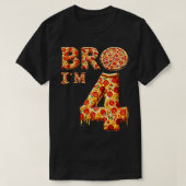 4e BRO IM 4 Vijf Vijfde Pizza T-shirt (Design voorkant)