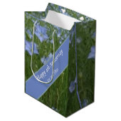 4e bruiloft Jubileum bewerkbaar Medium Cadeauzakje (Voorkant Gekanteld)