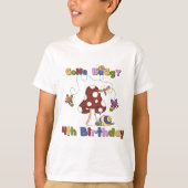 4e Bug Verjaardag Tshirts en geschenken (Voorkant)
