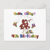 4e Bug Verjaardag Tshirts en geschenken Briefkaart (Voorkant)