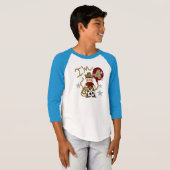 4e Cowboy Verjaardag Tshirts en geschenken (Voorkant volledig)