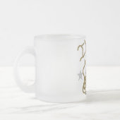 4e Cowboy Verjaardag Tshirts en geschenken Matglas Koffiemok (Links)