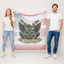 4e divisie infanterie fleece deken