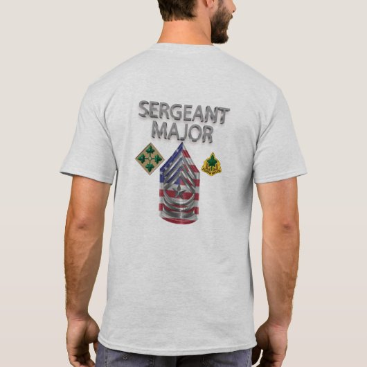 4e divisie infanterie t-shirt (Achterkant)