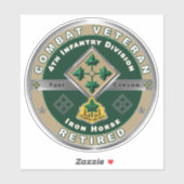 4e divisie Influent, Veteraan Sticker (Vel)