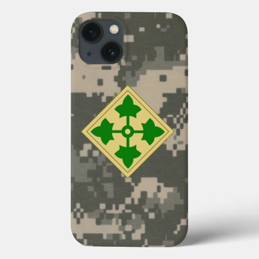 4e divisie "Ivy Division" Digitale camo Case-Mate iPhone Case (Achterkant)