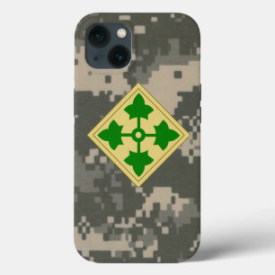 4e divisie "Ivy Division" Digitale camo iPhone 13 Hoesje