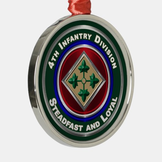 4e editie — Kerstmis Metalen Ornament (Rechts)