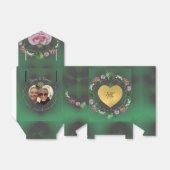 4e Fruit & Bloemen + Foto bruiloft Jubileum Bedankdoosjes (Uitgevouwen)