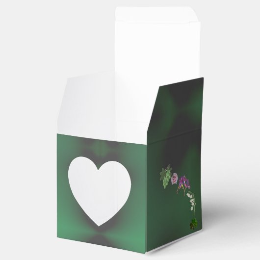 4e Fruit & Floral Favoriete Box Bedankdoosjes (Geopend)