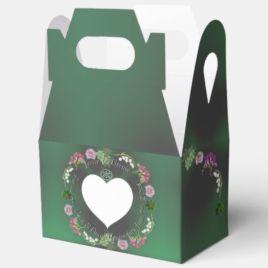 4e Fruit & Floral Favoriete Box Bedankdoosjes (Open)