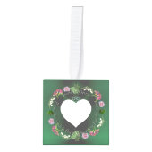 4e Fruit & Floral Jubileum Cube Ornament (Voorkant)