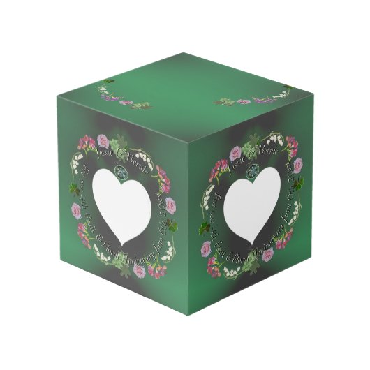 4e Fruit & Floral Jubileum Photo Cube Kubus (Achter hoekig)