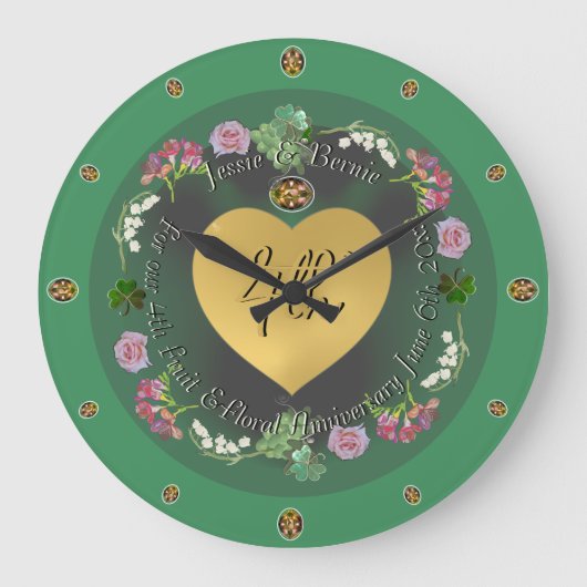 4e Fruit & Floral Wedding Jubileum + Foto Grote Klok (Voorkant)
