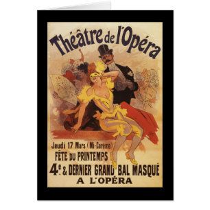 4e gemaskerde bal bij theater de l'Opera