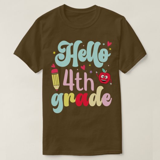 4e graad 1 t-shirt (Design voorkant)