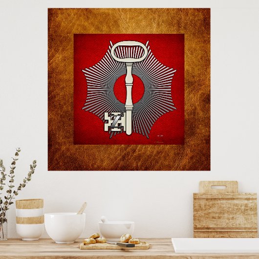 4e graad: geheime master poster (Keuken)