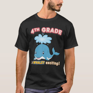 4e graad is groot opvallend vierde walvisachtig Ki T-shirt