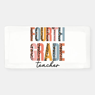 4e graad leraar spandoek
