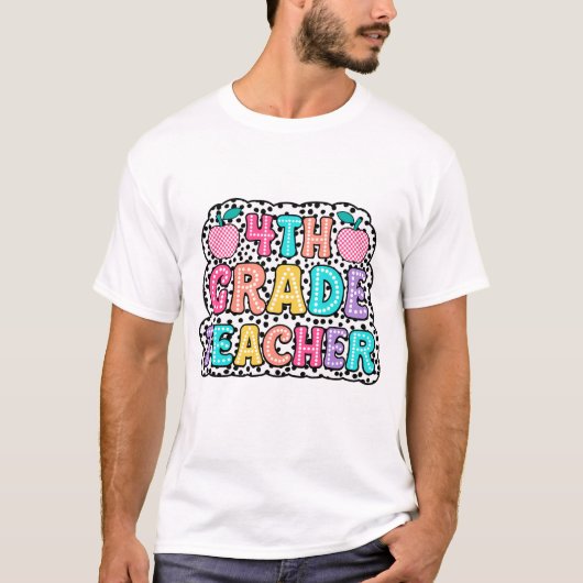 4e graad leraar t-shirt (Voorkant)