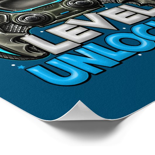 4e graad onvergrendeld spel op 4e graad achteraan poster (Hoek)