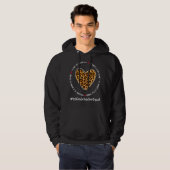4e graads leraar plein waardering week terug naar hoodie (Voorkant volledig)