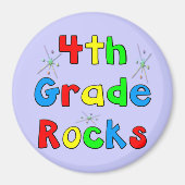 4e graads Rocks Magneet (Voorkant)