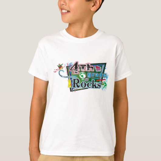4e graads Rocks T-shirt (Voorkant)