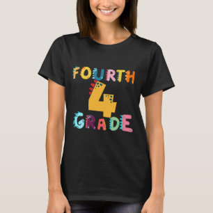 4e GRADE Dino Squad jongens Meisjes leraar B2S T-shirt