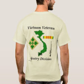 4e Inf Div-1 T-shirt (Achterkant)
