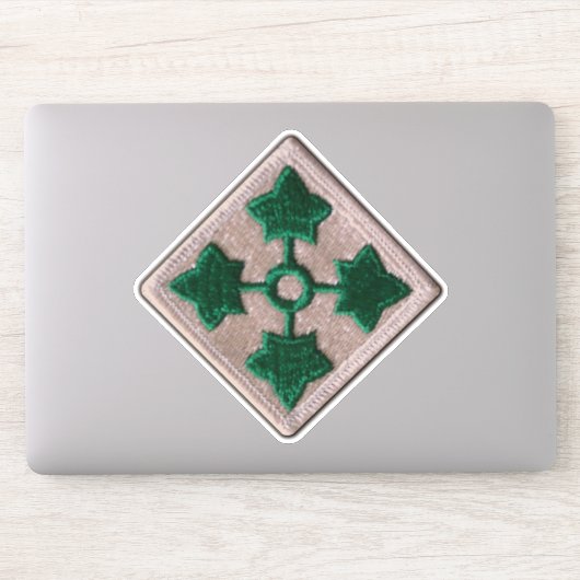 4e INF Infanteriedivisie Fort Carson Contour Stic Sticker (Computer)