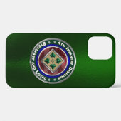 4e Infanteriedivisie Aangepast Case-Mate iPhone Case (Achterkant (horizontaal))