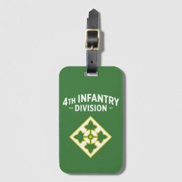 4e Infanteriedivisie-badge Bagagelabel