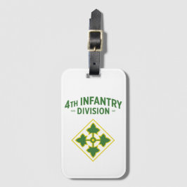4e Infanteriedivisie-badge Bagagelabel