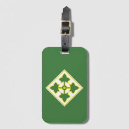 4e Infanteriedivisie-badge Bagagelabel