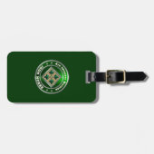 4e Infanteriedivisie Bagagelabel (Voorkant horizontaal)