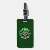 4e Infanteriedivisie Bagagelabel (Voorkant verticaal)
