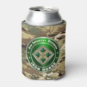 4e infanteriedivisie blikjeskoeler (Blikje Voorkant)