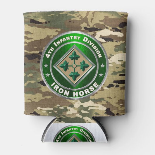 4e infanteriedivisie blikjeskoeler (Voorkant)