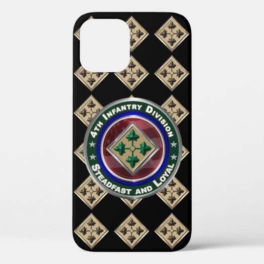 4e infanteriedivisie Case-Mate iPhone case (Achterkant)