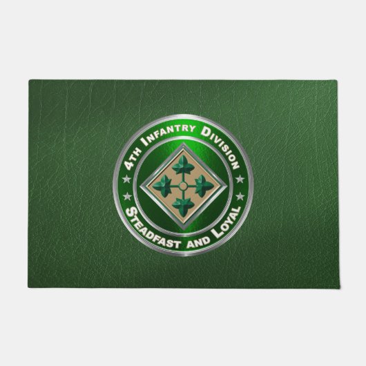 4e infanteriedivisie deurmat (Voorkant)