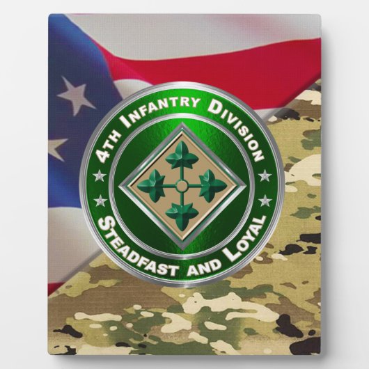 4e infanteriedivisie fotoplaat (Voorkant)