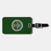 4e Infanteriedivisie Gepensioneerd Bagagelabel (Voorkant horizontaal)