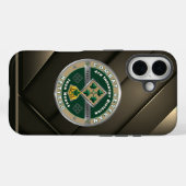 4e Infanteriedivisie Gepensioneerde Veteraan Case-Mate iPhone Case (Achterkant (horizontaal))