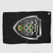 4e Infanteriedivisie Golfhanddoek (Horizontaal)