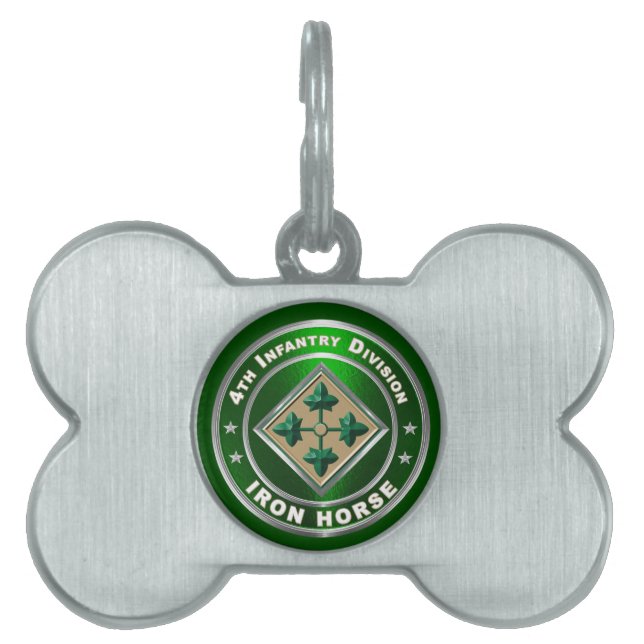 4e Infanteriedivisie Huisdieren Naamplaatje (voorkant)