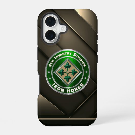 4e Infanteriedivisie iPhone 16 Hoesje (Achterkant)