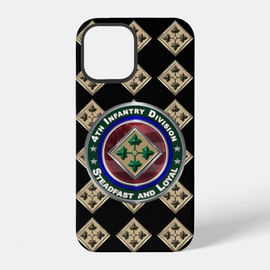 4e Infanteriedivisie iPhone Hoesje (Achterkant)